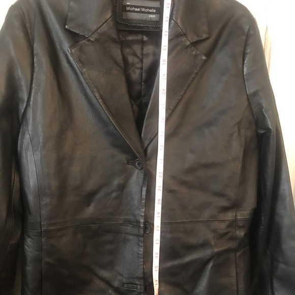 Michael Michelle Men’s Leather Jacket 🧥 - Picture 15 of 16